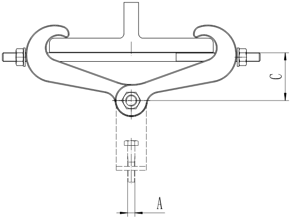 Center Beam Clamp