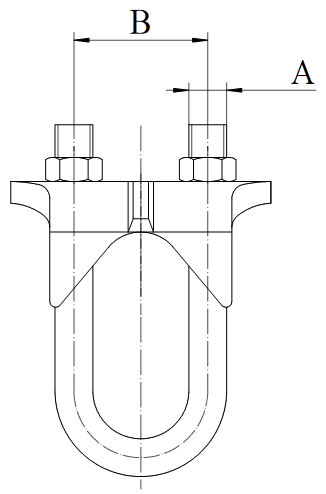 Right Angle Pipe and Conduit Clamp