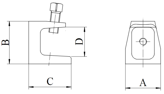 Rod Insulator Beam Clamp